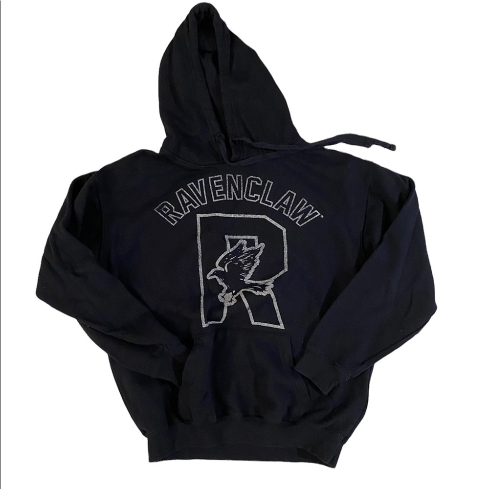 Womens Harry Potter RavenClaw pullover hoodie kangaroo pockets size M